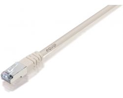 Latiguillo EQUIP Cat.5e F/UTP 0,5m Beige (EQ225417)