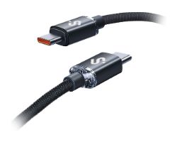 Cable SUBBLIM USB-C 2.0 M/M 2m Negro (SUBCAB-C06002)