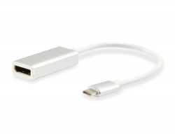 Cable EQUIP USB-C/M a DP/H 15cm Blanco (EQ133458)