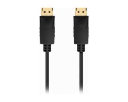 Cable AISENS DP 1.2/M a DP 1.2/M 0.5m Negro (A124-0737)