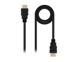 Nanocable HDMI/M a HDMI/M 50cm Negro (10.15.3800)