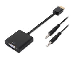 Adaptador AISENS HDMI/M a USB-A/M+DP/M 1.8m (A122-0641)