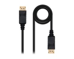Nanocable DP/M a DP/M 1.5m Negro (10.15.2301-L150)