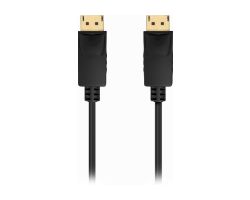 Cable AISENS DP 1.2/M a DP 1.2/M 2m Negro (A124-0740)