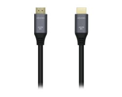 Cable AISENS HDMI/M a HDMI/M 0.5m Gris/Negr (A150-0425)