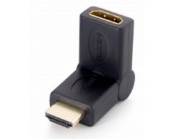 Adaptador EQUIP HDMI/M a HDMI/H 45º Negro (EQ118911)
