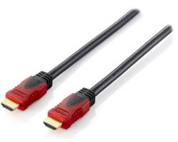 Cable EQUIP HDMI A/M a HDMI A/M 1m Negro/Rojo(EQ119341)