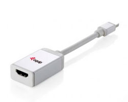 Cable EQUIP Mini DP/M a HDMI/H Beige/Blanco (EQ133434)