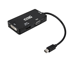Nanocable Mini DP/M a VGA/DVI/HDMI/H (10.16.3302-BK)