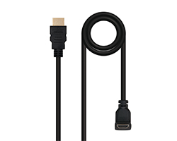 Nanocable HDMI A/M a HDMI A/M 1.8m Negro (10.15.3002)