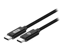 Cable CONCEPTRONIC USB-C M/M 240W 2m Negro (ETTA03B20)