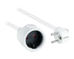 Nanocable Schuko H-Schuko M 3m Blanco (10.22.0603-W)