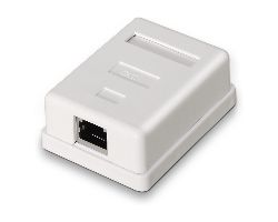 Roseta AISENS RJ45 Cat6 FTP 1 Toma Blanca (A139-0303)