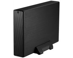 Caja Ext TooQ HDD 3.5" SATA USB 3.0 Negra (TQE-3527B)