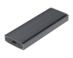 Caja AISENS SSD M.2 NVMe USB-C 3.1 Gris (ASM2-023GR)