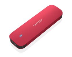 Caja SSD AISENS M.2 USB-C 3.1 Rojo (ASM2-027RED)