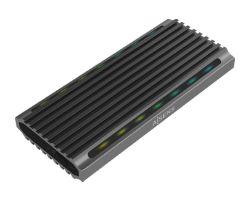Caja AISENS SDD M.2/SATA USB-C 3.1 Gris (ASM2-RGB011GR)