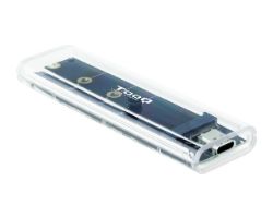 Caja TooQ SSD M.2 NVMe USB 3.1 Transparente (TQE-2200)