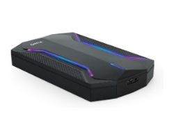 Caja TooQ SSD/HDD 2.5" SATA USB 3.0 Negra (TQE-2599RGB)