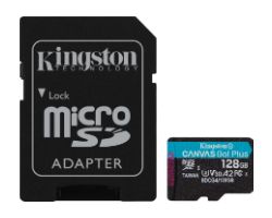 Kingston Micro SDXC 128Gb + Adaptador SD (SDCG4/128GB)
