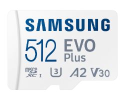 Samsung Micro SDXC 512Gb + Adaptador SD (MB-MC512SA/EU)