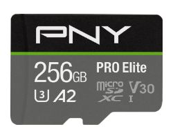 PNY Pro Elite Micro SDXC 256Gb (P-SDU256V32100PRO-GE)