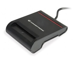 Lector Tarjetas CONCEPTRONIC DNIe USB 2.0 Negro(SCR01B)