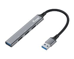 Hub EQUIP Life USB-A a 1xUSB-A 3.0 2xUSB 2.0 (EQ128960)