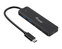 Hub EQUIP USB-C a 2xUSB-A 3xUSB-C Negro (EQ128964)