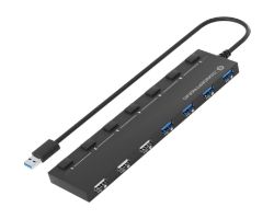 Hub CONCEPTRONIC USB-A a 2xUSB 2.0 4xUSB-A (HUBBIES09B)