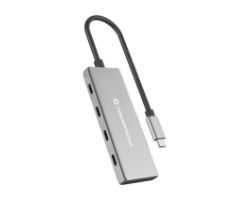 Hub CONCEPTRONIC USB-C a 4xUSB-C/USB-C PD (HUBBIES16G)