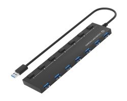 Hub CONCEPTRONIC USB-A 3.0 a 7xUSB-A 3.0 (HUBBIES19BP)