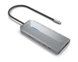 Dock Station AISENS 12en1 30cm Gris (ASUC-12P005-GR)