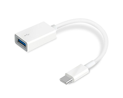 Adaptador TP-Link USB-C/M-USB-A/H OTG Blanco (UC400)
