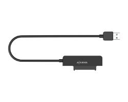 Adaptador AISENS SATA a USB 3.0/3.1 Negro (ASE-25A03B)