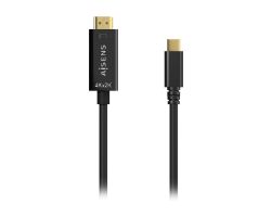 Adaptador AISENS USB-C/M-HDMI/M 0.8m Negro (A109-0623)