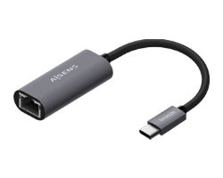 Adaptador AISENS USB-C/M a RJ45/H 15cm Gris (A109-0709)