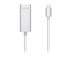Adaptador AISENS USB-C a RJ45 15cm Plata (A109-0505)