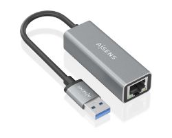 Adaptador AISENS USB 3.0 a RJ45 GbE Gris (A106-0897)