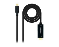 Nanocable USB-C/M a HDMI/M 3m Negro (10.15.5133)