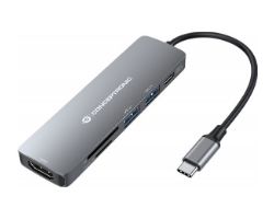 Docking CONCEPTRONIC USB-C 6en1 PD 60W (DONN11G)