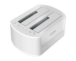 Dock AISENS USB 3.0 SATA 2.5"/3.5" Blanco (ASDS-D02W)