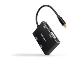 Adaptador Nanocable USB-C-VGA/DVI/HDMI/DP (10.16.4307)