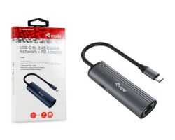 Adaptador EQUIP USB-C a RJ45/USB-C PD 100W (EQ133486)