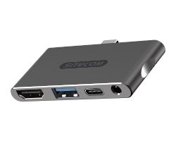 Adaptador Sitecom USB-C a USB-A/PD/HDMI/Audio (CN-392)