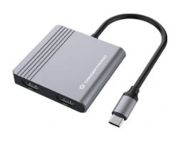 Adaptador CONCEPTRONIC 4en1 USB-C 3.0 Gris (DONN13G)
