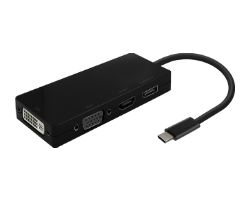Adaptador AISENS USB-C a HDMI/VGA/DVI/DP (A109-0679)