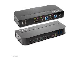 Conmutador Club 3D KVM 4K 3xHDMI 2xUSB 3.5mm (CSV-1382)