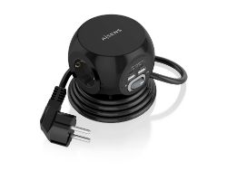 Regleta AISENS 3Schuko 4USB Interruptor(ASPS-2A2C05-BK)