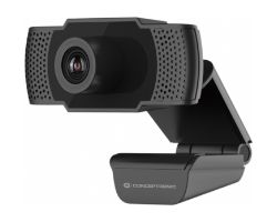 WebCam CONCEPTRONIC FHD Micrófono USB Negra (AMDIS01B)
